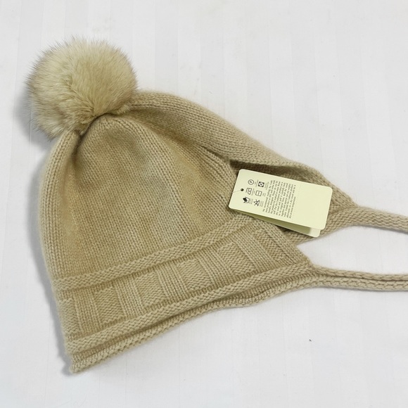 Cashmere beanie - Picture 3 of 7